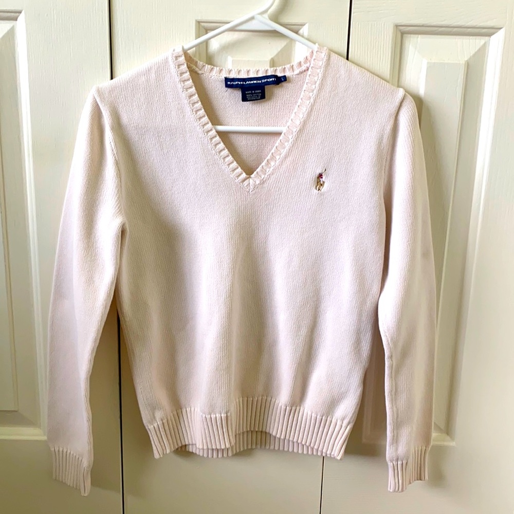 Cream Ralph Lauren Sweater